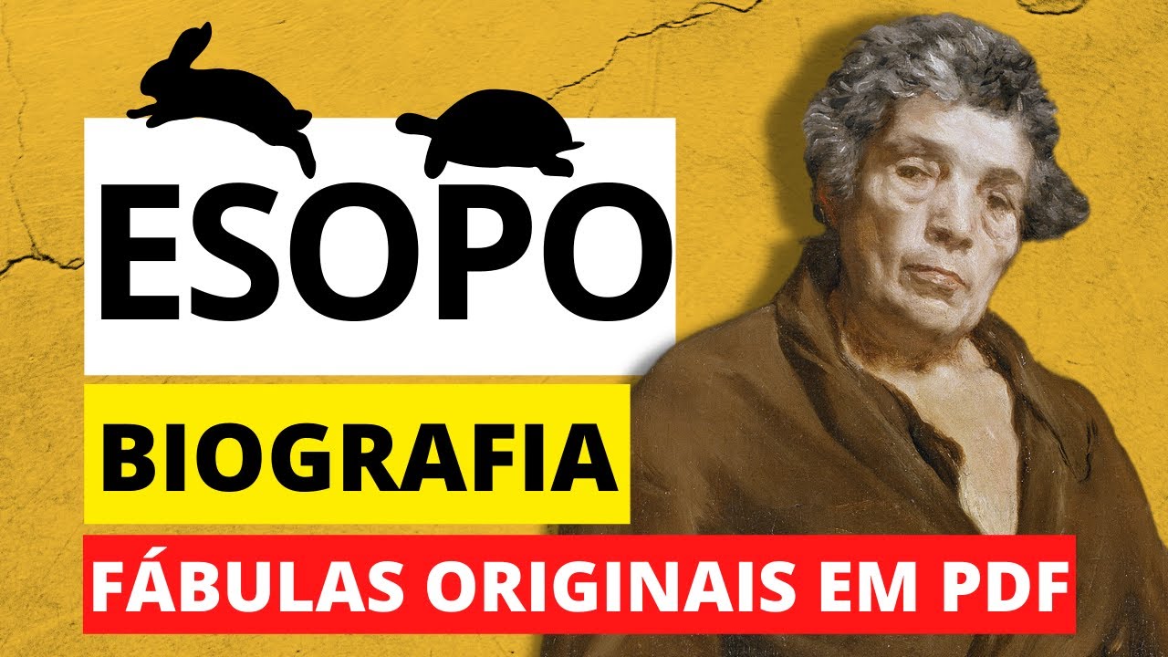 Quem foi ESOPO? Biografia e fábulas originais 🦊🐰🦗🐢