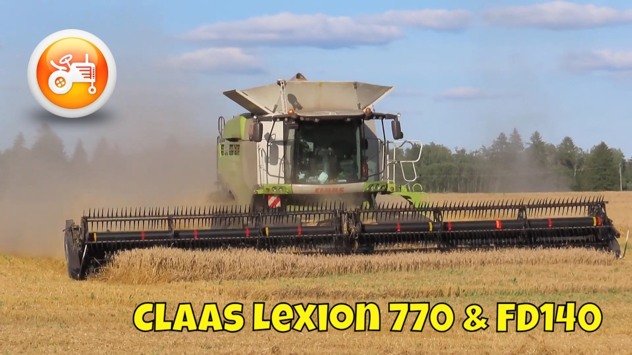 Harvest 2024 | Claas Lexion 770 with MacDon FD140 header