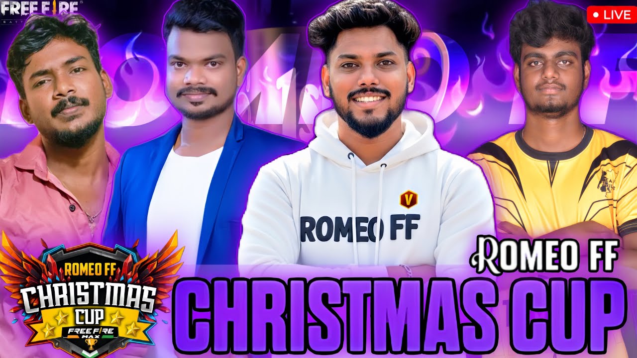 [ 🔴LIVE ]ROMEO FF CC - 2025 || Tamil FreeFire Tournament {DAY-4}