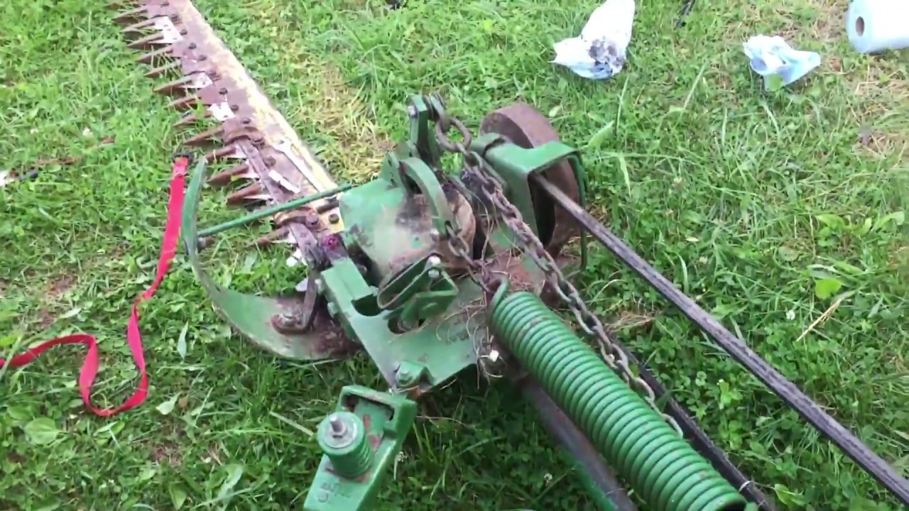JD mower gets hooked up
