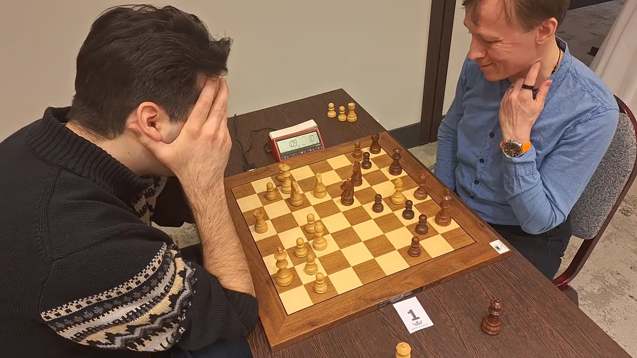 GM Benjamin Bok - GM Ruslan Ponomariov | Blitz chess