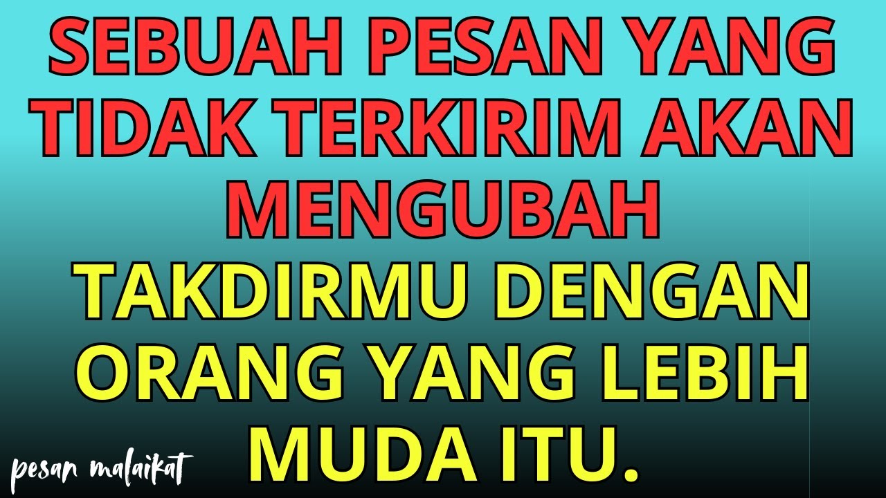 💌Sebuah pesan yang tidak terkirim akan mengubah takdirmu dengan orang yang lebih muda itu.