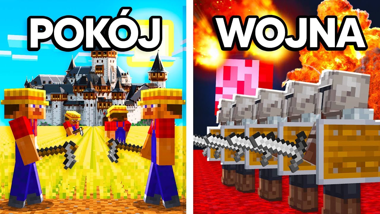 100 Graczy Symuluje Cywilizację w Minecraft