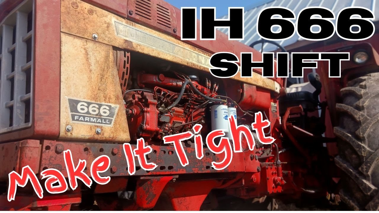 IH 666 Исправление неаккуратного переключения передач