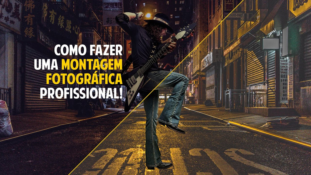 Como fazer uma montagem fotográfica no Photoshop CC 2020 equilibrando cores e iluminação