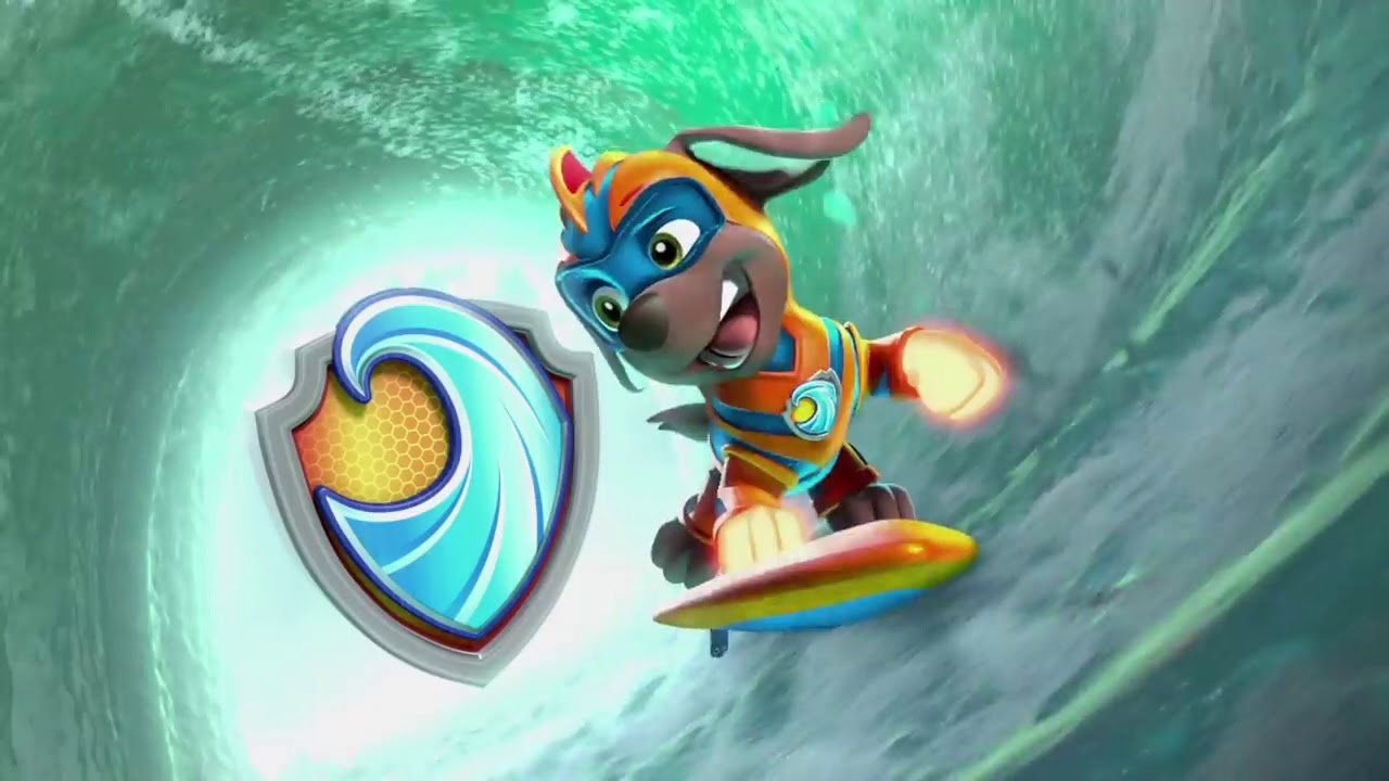 Paw Patrol Mighty Pups Theme Song (Backwards) (Slowed Down)
