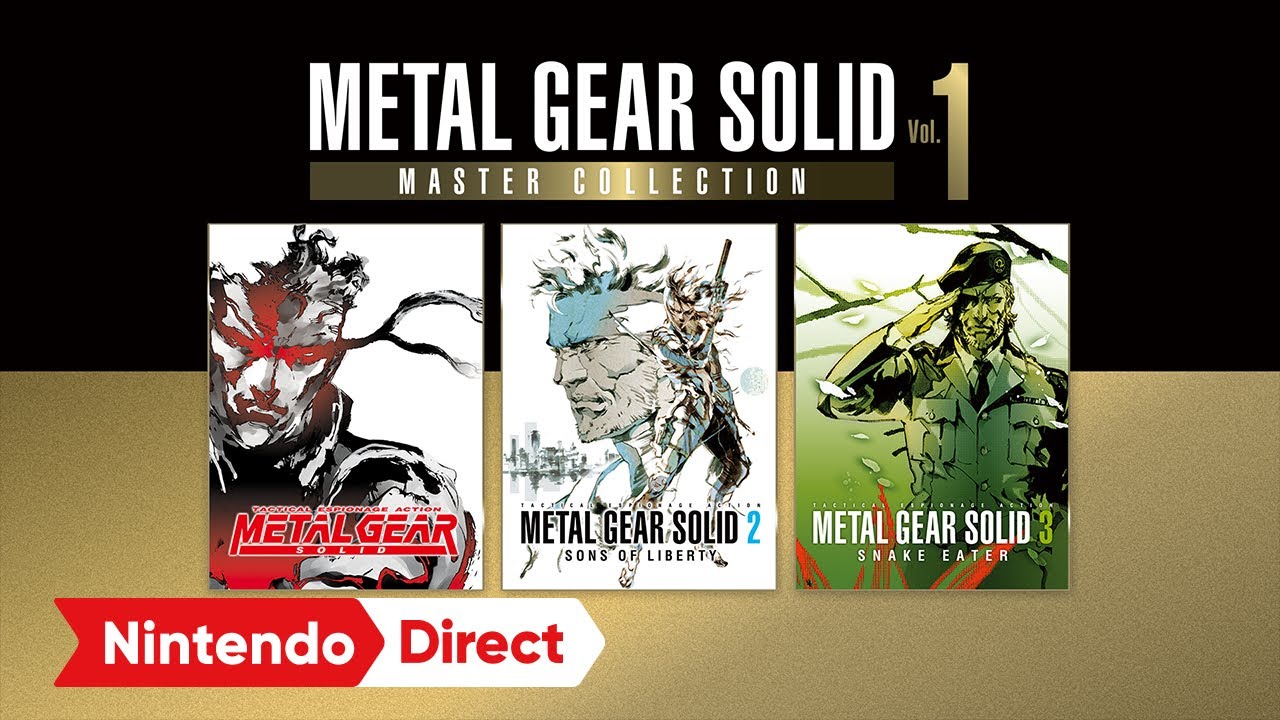 METAL GEAR SOLID: MASTER COLLECTION Vol.1 [Nintendo Direct 2023.6.21]