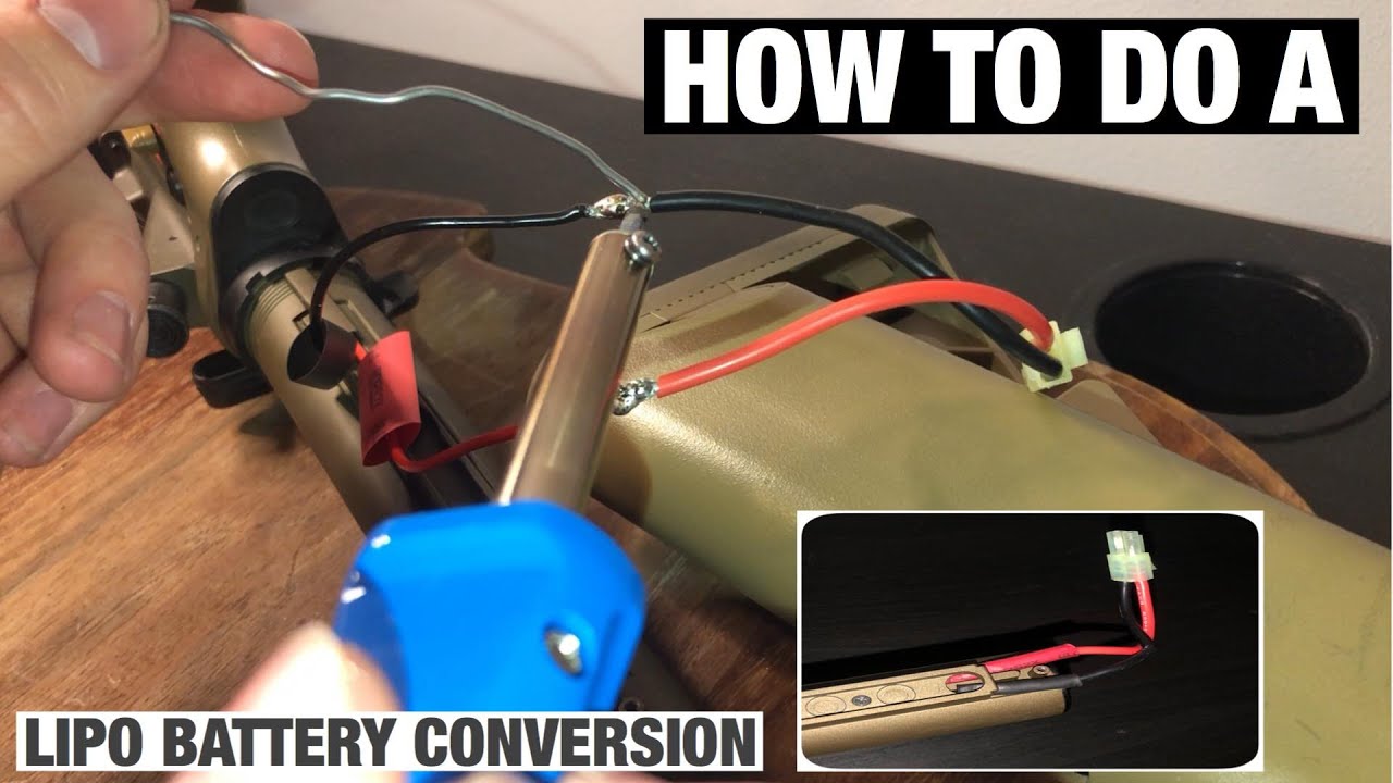 Tokyo Marui HK416D Lipo Battery Conversion