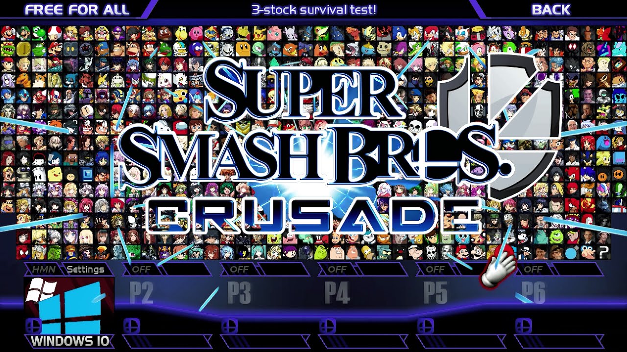 Super Smash Bros. Crusade 0.9.5 Update - CMC+ 1000 Characters 500 Maps