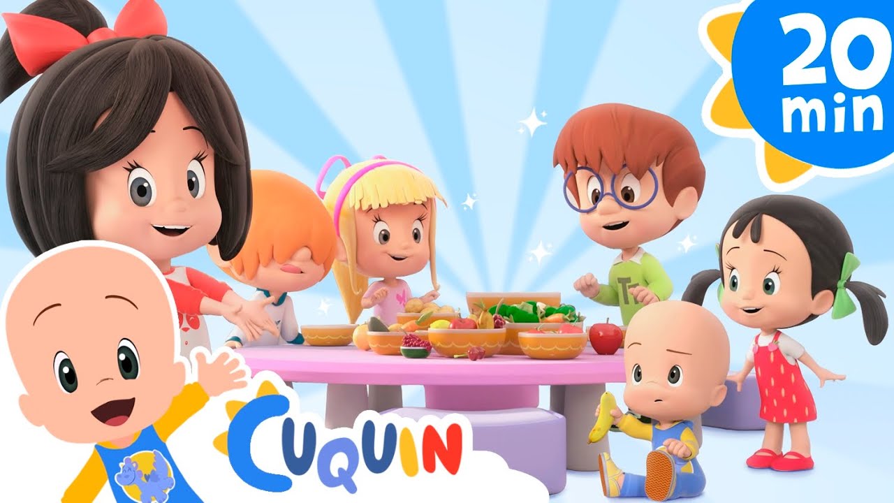 Frutas y verduras | y más canciones y aventuras del pequeño Cuquín