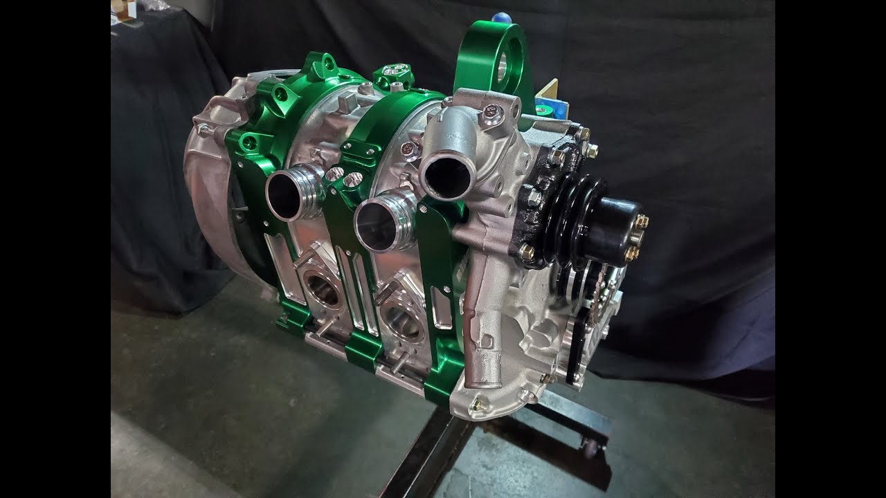 Amazing Billet 13b Peripheral Port build - KMR Tech Talk, Lighter, Stronger Aluminum Rotary Engines