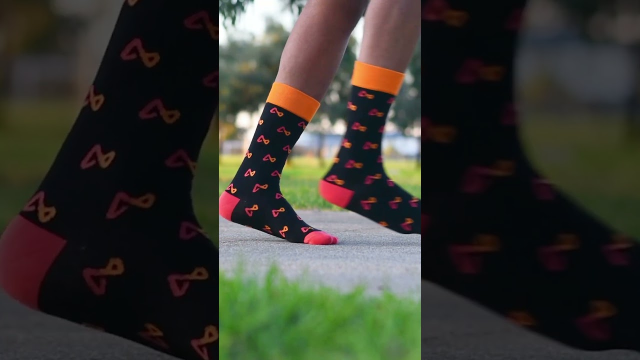 Happy Socks = Happy Feet! Company Branded Sock Dance - Mercha