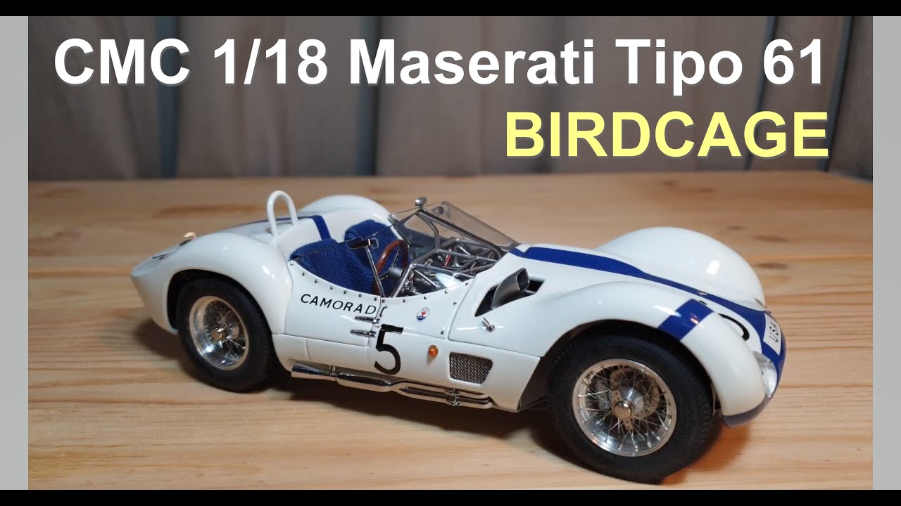 CMC 1/18 Maserati Tipo 61 Birdcage Diecast Opening Model ミニカー マセラティ