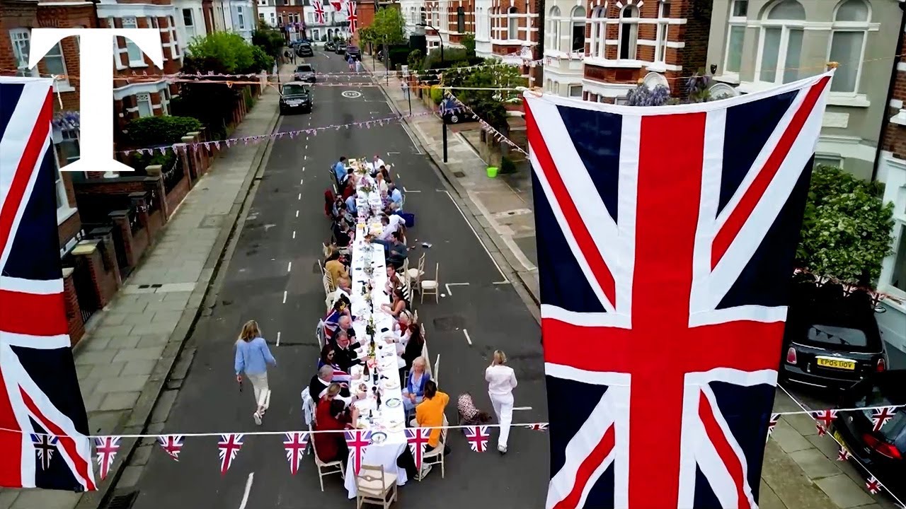 Street parties across Britain to celebrate the coronation