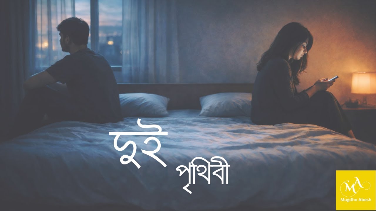 দুই পৃথিবী I Dui Prithibi I Bangla Song I Lo-Fi Song I Heart touching Song l Mugdho Abesh