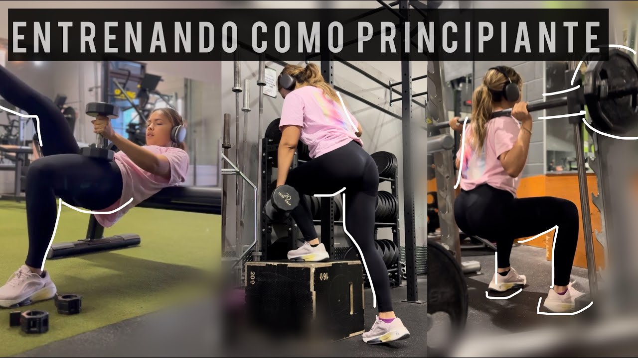 Entrenando en el GYM Como Principiante / maquinas y Estrategias !