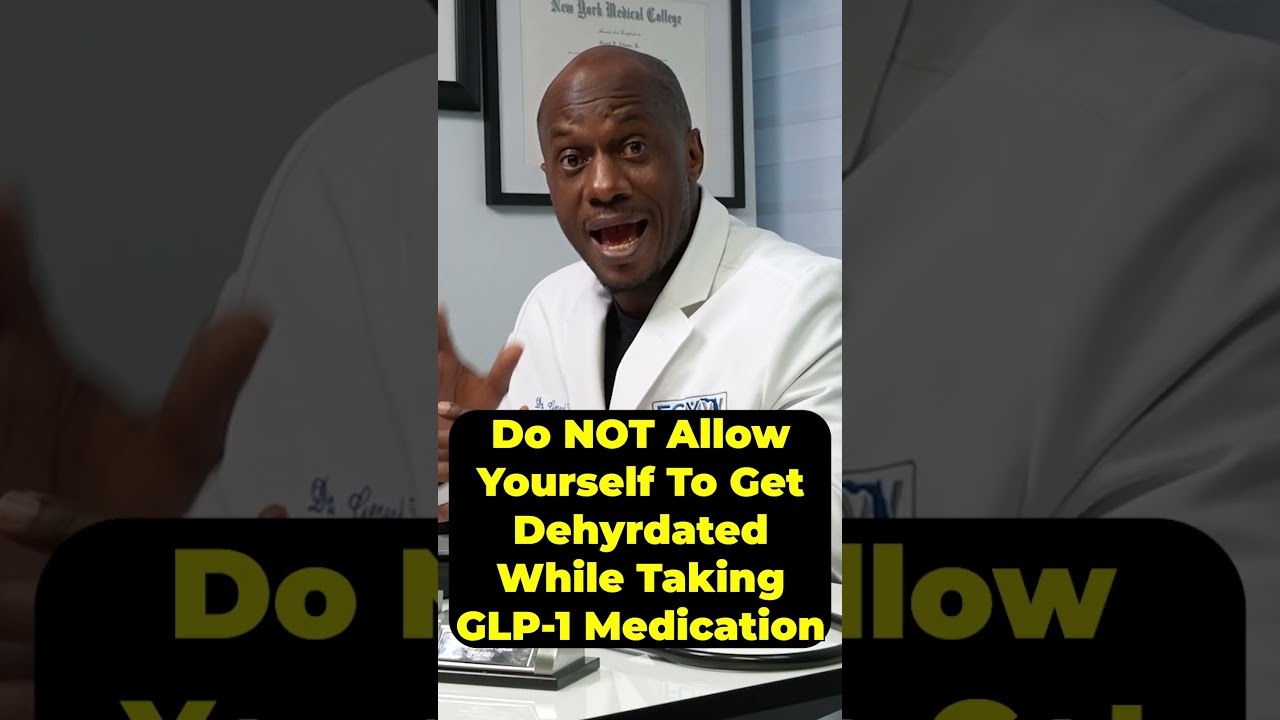 Taking GLP-1 Medication? Do NOT Let Yourself Get Dehydrated