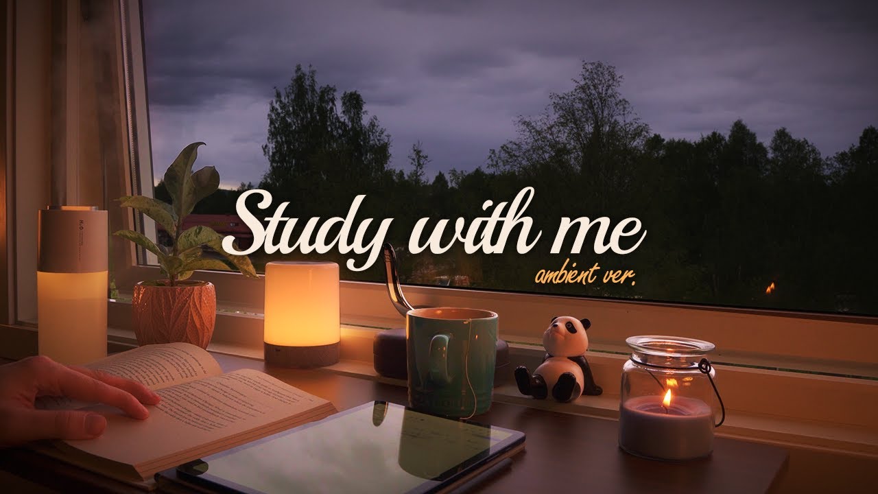 2-HOUR Study With Me 🌧️ Windy Day, NO MUSIC | Peaceful Day in Spring | Pomodoro 50/10