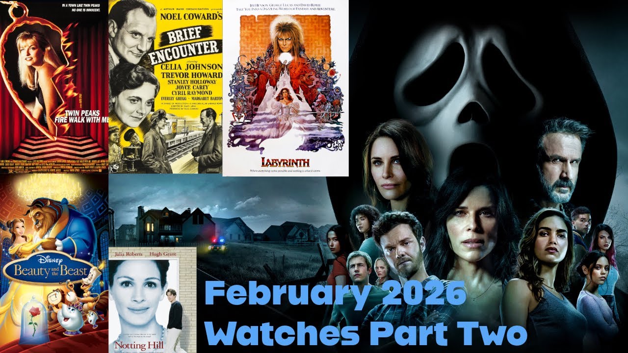 February 2026 Watches Part Two 😀🍿📀🎸🎶