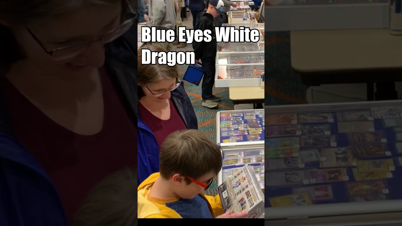 He wanted a Blue Eyes White Dragon | Card Vendor POV 