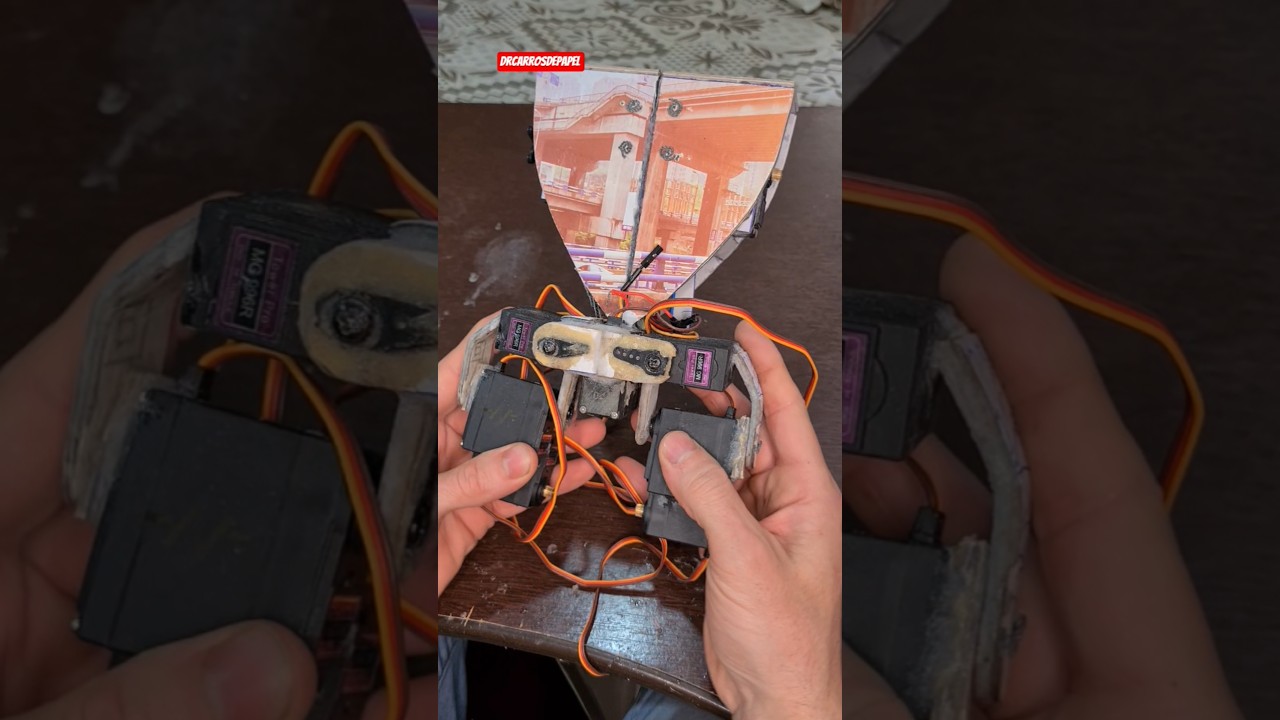 Projeto Robô com Arduino e Servos motores 