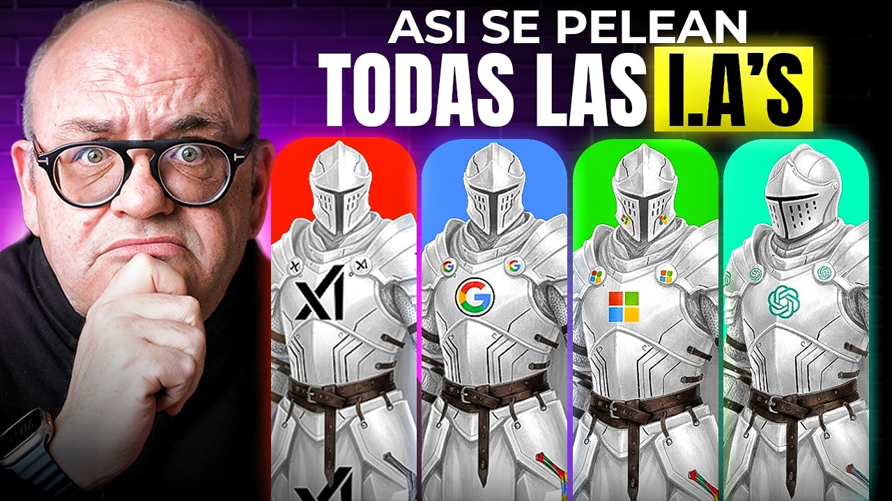 Lo que NADIE te explica sobre la GUERRA de la Inteligencia Artificial