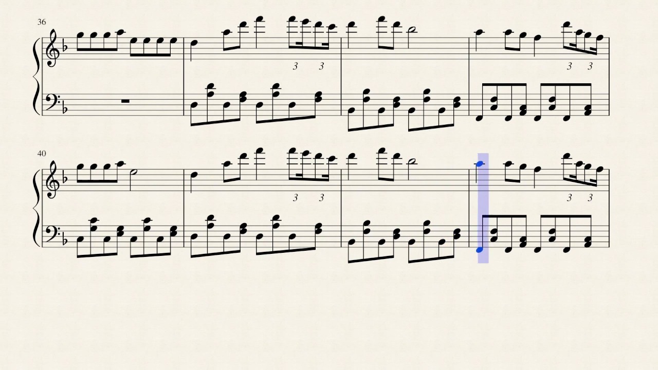 Alan Walker - The Spectre HIGHER KEY - Flute Sheet Music