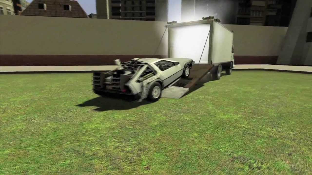 Back to the Future DeLorean Showcase - Garry's Mod