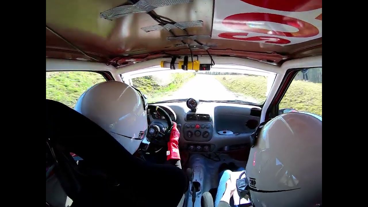 2 Runda Rally Park Cup | odcinek drogowy | Nikola Galoch / Sonia Malchar | fiat SC | onboard