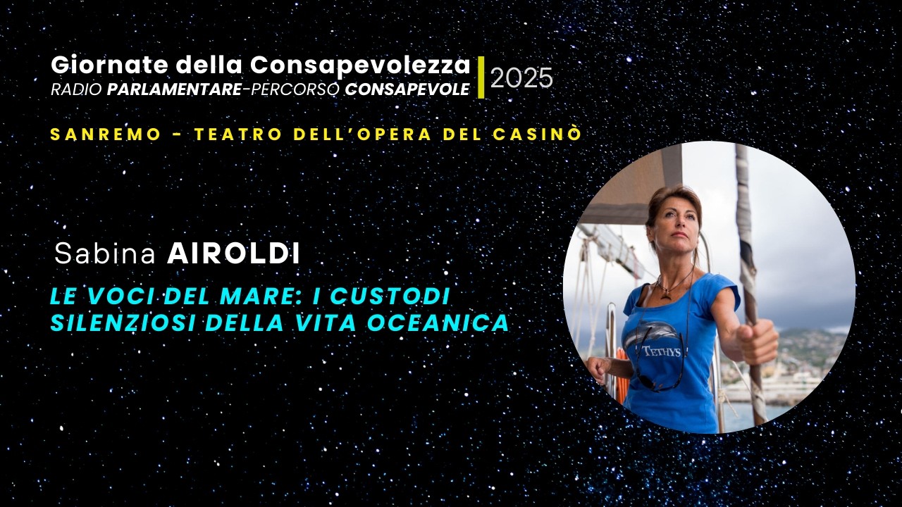 Sabina Airoldi - Giornate della Consapevolezza, Sanremo 27/28 ottobre 2025