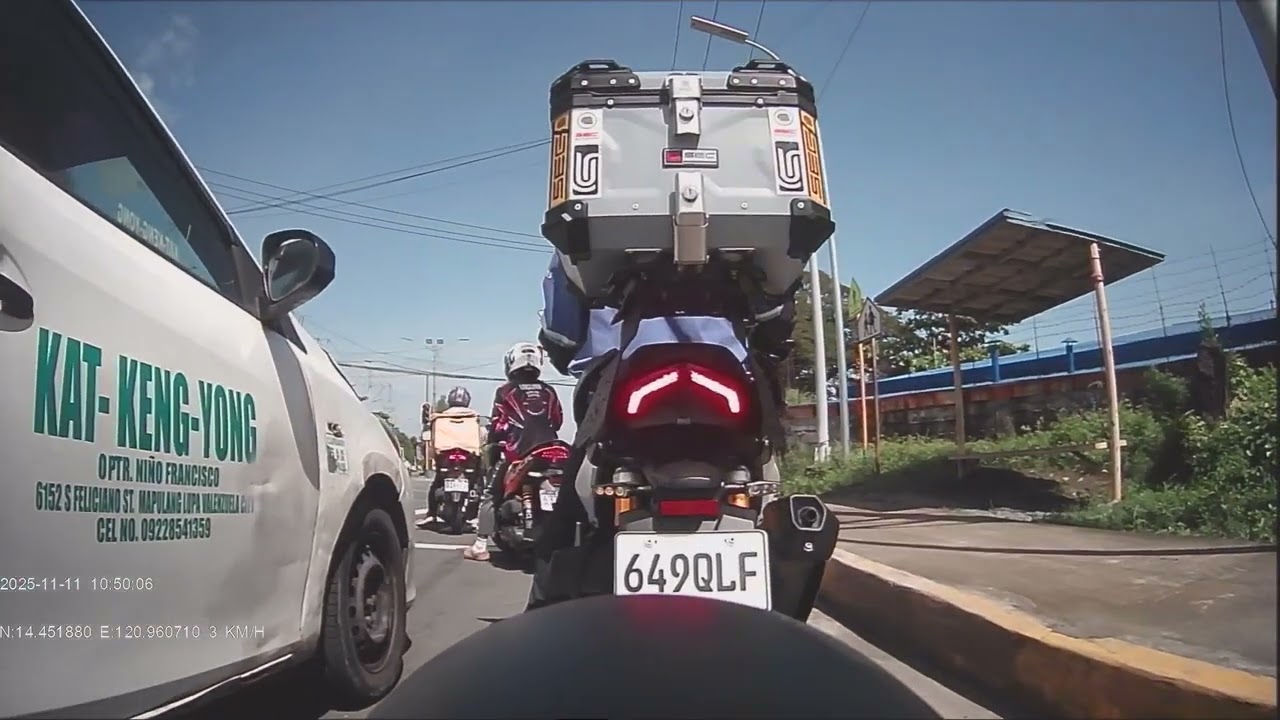Jiuyin 2K Motorcycle Dashcam - Sample Video