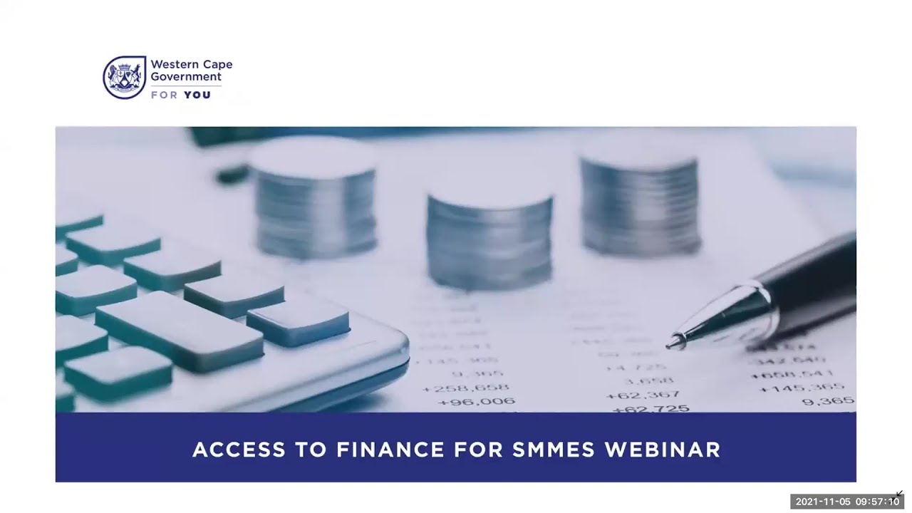 Access to Finance for SMMEs Webinar