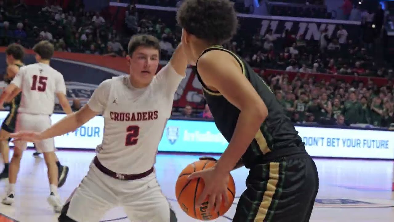 BASKETBALL - Brother Rice vs. St. Patrick - IHSA Class 3A STATE SEMIFINALS