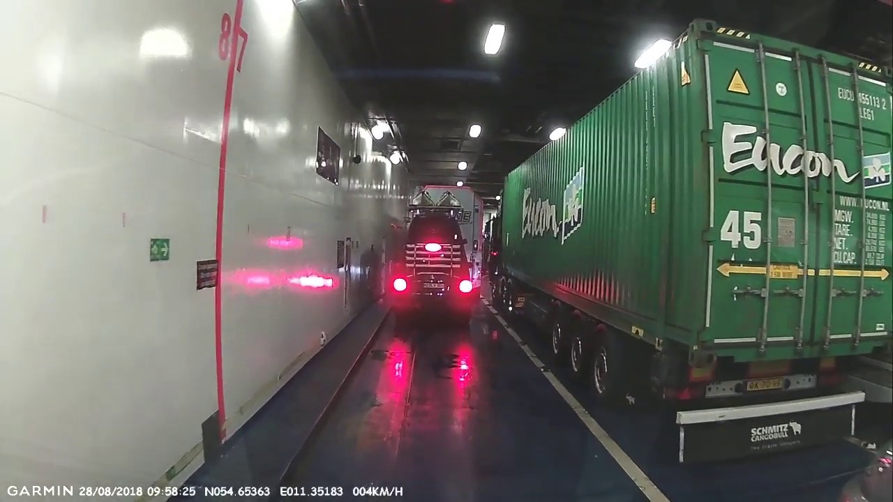 Ferry Rødby to Puttgarden 28-08-2018