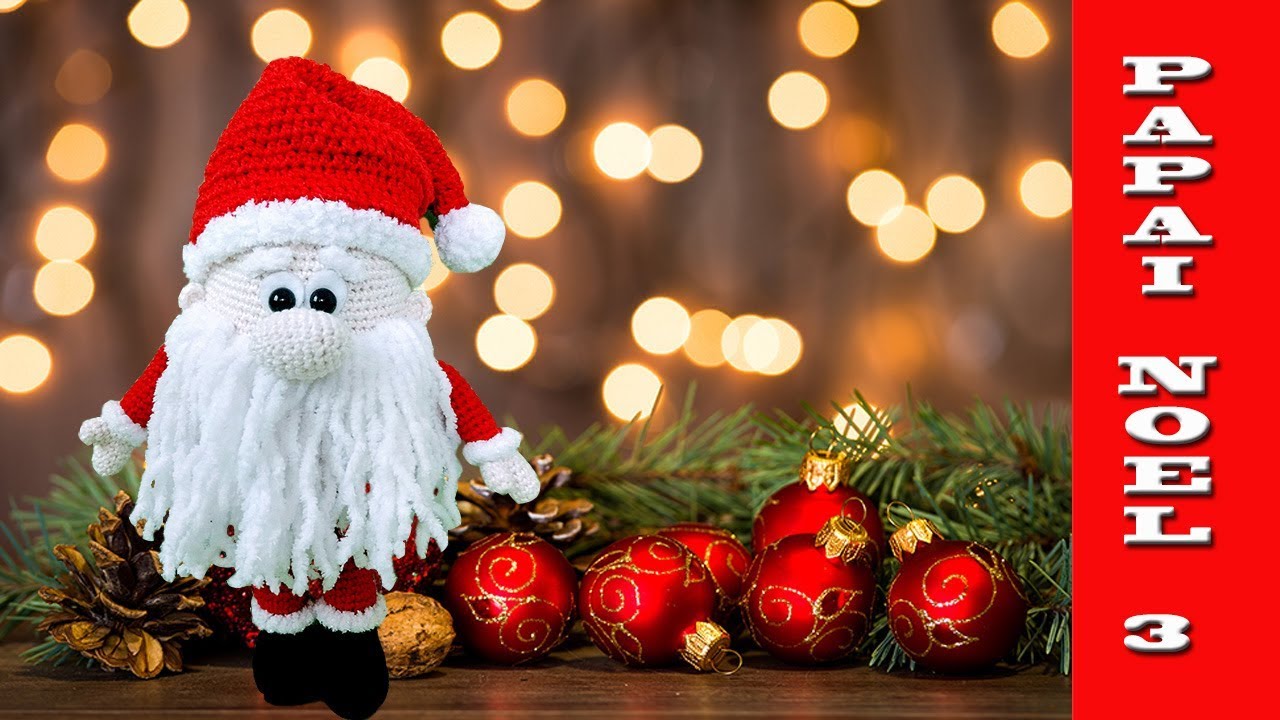 Papai Noel   Amigurumi Passo a Passo   Parte 3 de 13