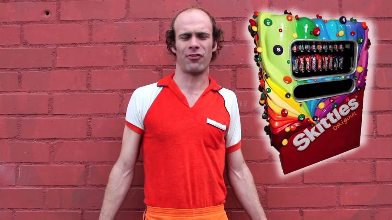 Trale Wants a Skittles Vending Machine