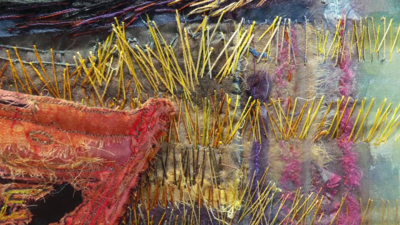 'Strands of Time'.......... edge - textile artists - scotland