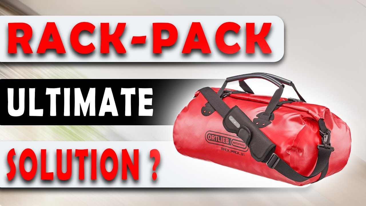 RACK-PACK: Is this bag the ultimate solution for Bike Touring ?
