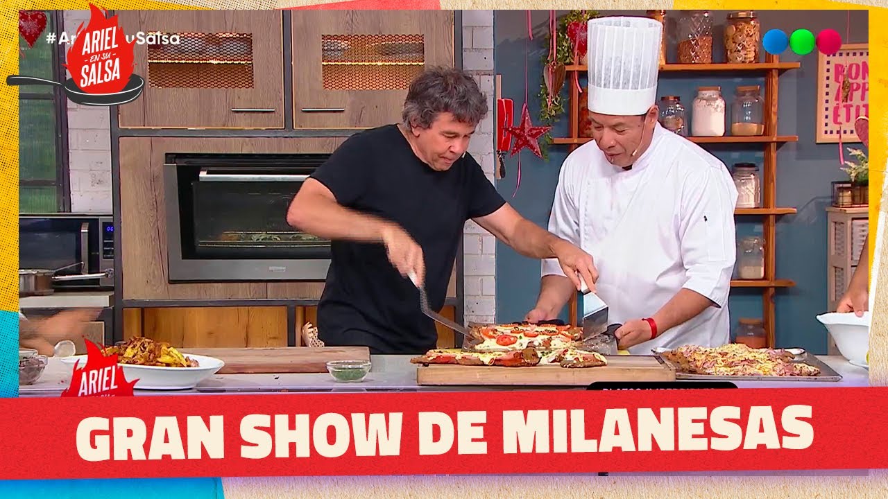 Papas a la Provenzal - Milanesas Gigantes - Balcarce | ARIEL EN SU SALSA