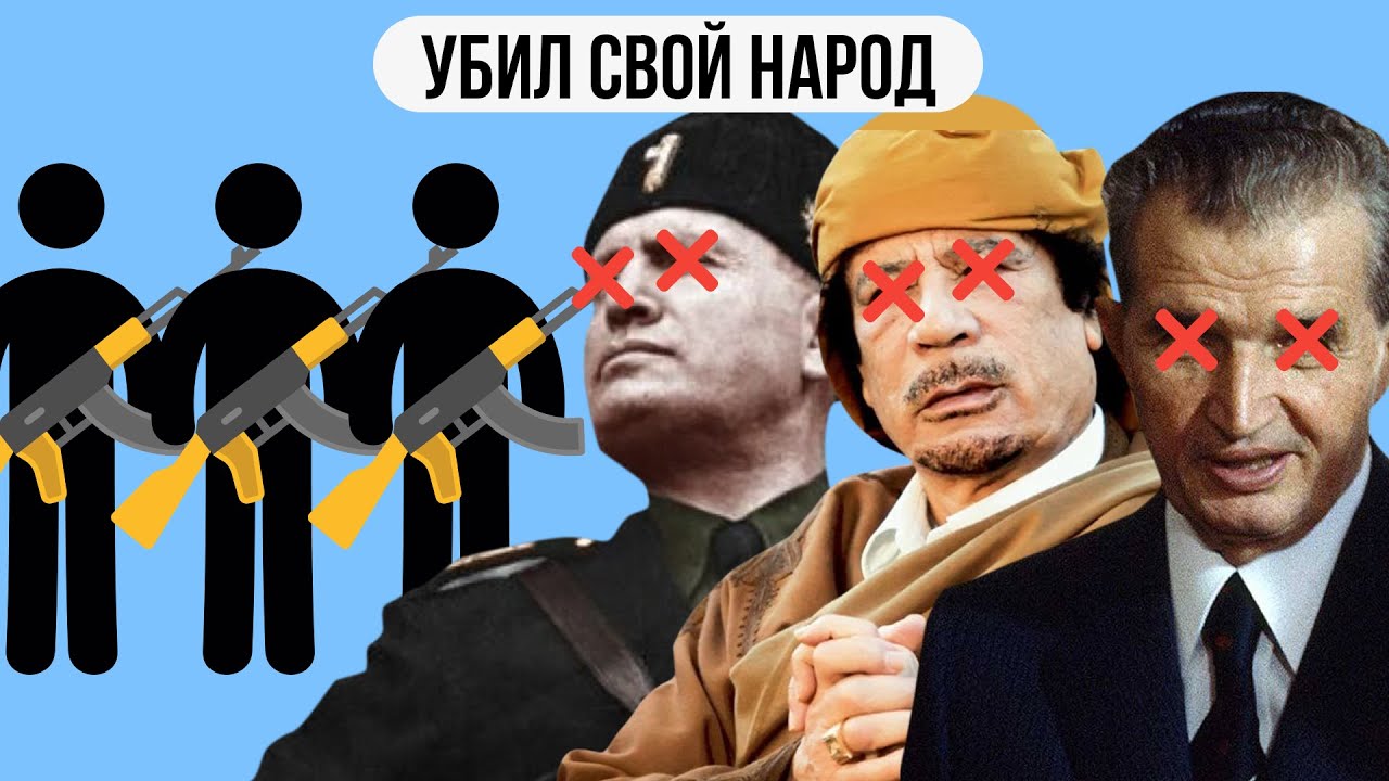 8 правителей, убитых своим народом