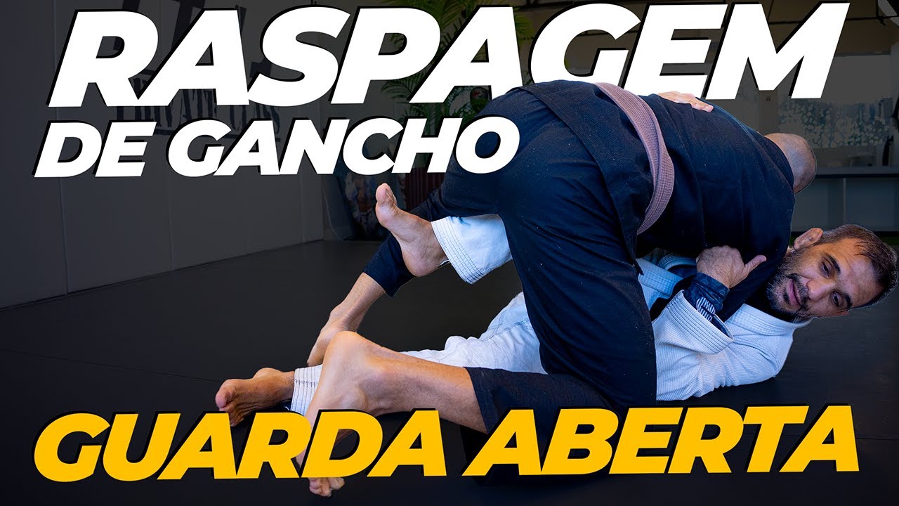 RASPAGEM DE GANCHO NA GUARDA ABERTA - (AULA DE JIU-JITSU)