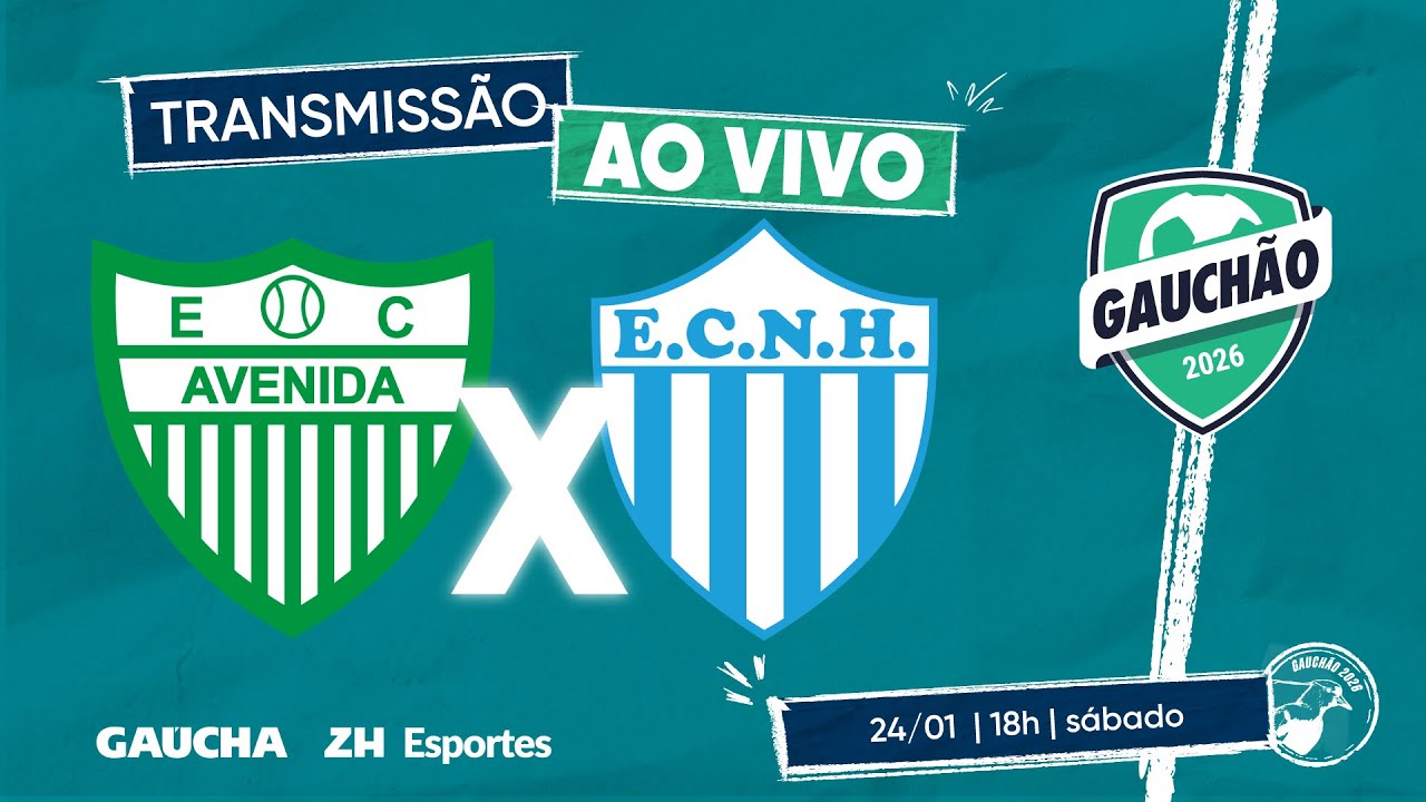 AO VIVO COM IMAGENS: AVENIDA x NOVO HAMBURGO | GAUCHÃO 2026 | 24/01/2026