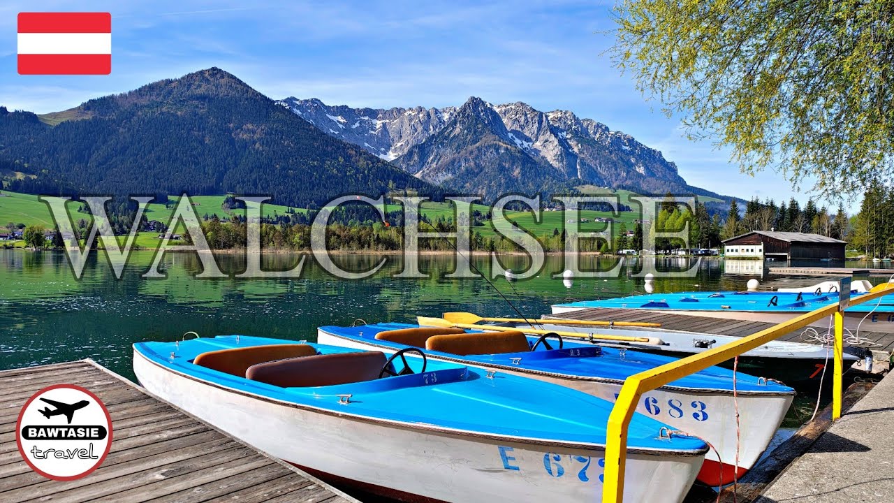 Austria's Hidden Gem: Stunning Views of Walchsee's Mountains & Lake