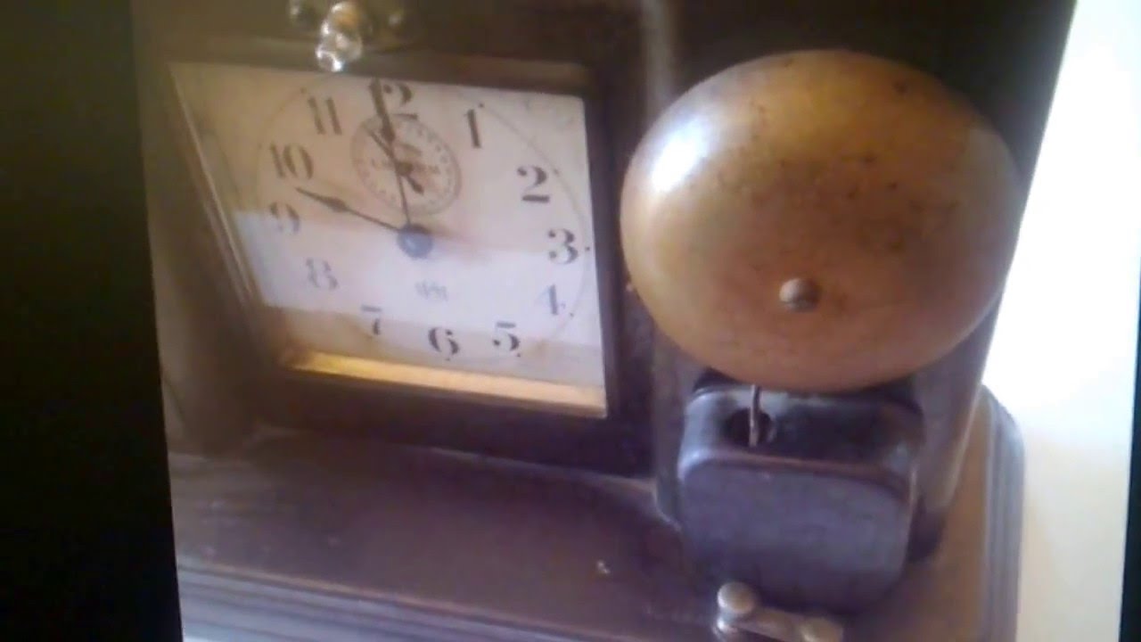 EBAY - RARE & UNIQUE - Rare Antique Darche Alarm Clock Still Bank Flash Light Combo Clock