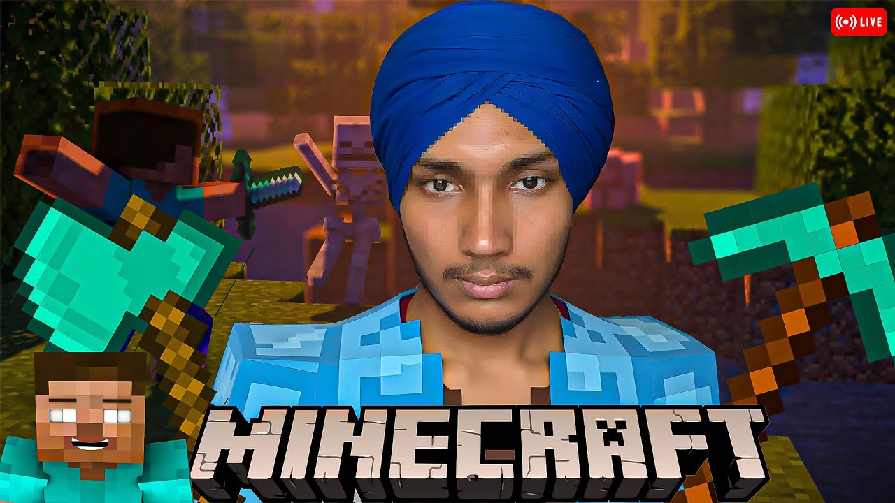 LIVE 🎮 Starting New Minecraft Survival World | Vertical Stream | G Matharu G #verticallive