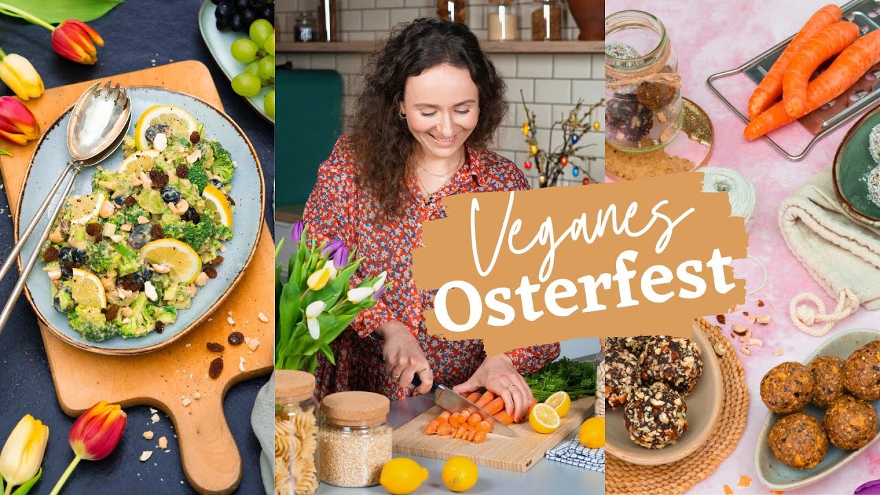 Vegane Ostern &raquo; Brunch-Buffet, Ingwershots selber machen, Food Haul & Angrillen │ Food Friday #141