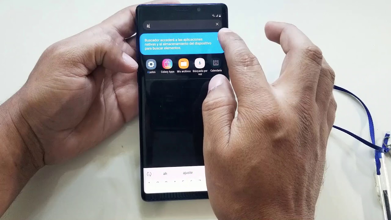 Quitar Cuenta Google Samsung Galaxy Note 9