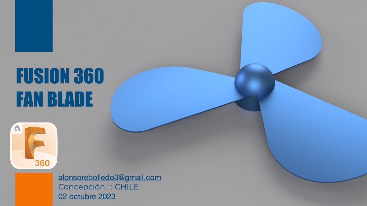 HELICE EN FUSION 360
