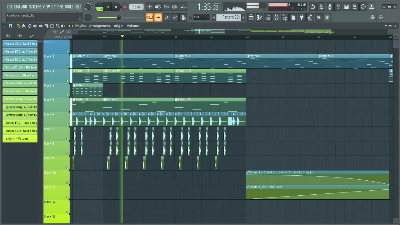 Bad Bunny - KLOuFRENS (FL Studio Remake)