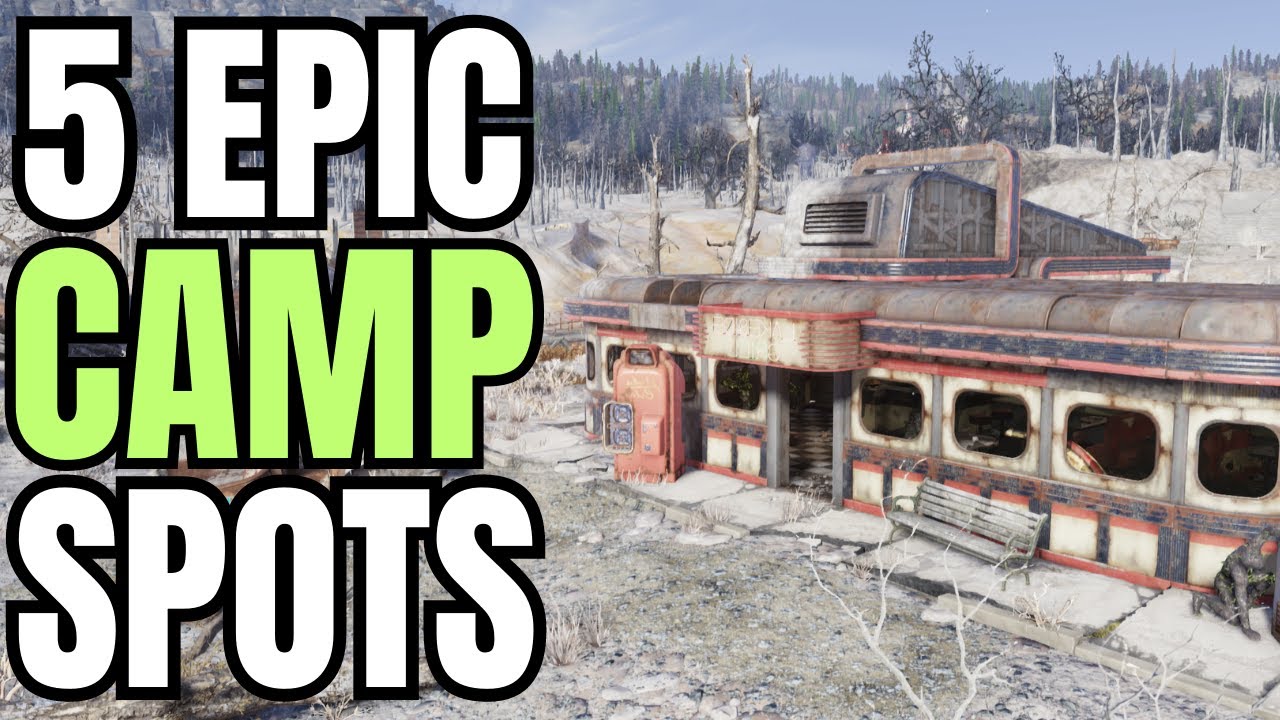 Fallout 76 Лучшие РАНЕЕ СУЩЕСТВУЮЩИЕ ЛАГЕРЯ — Часть 1